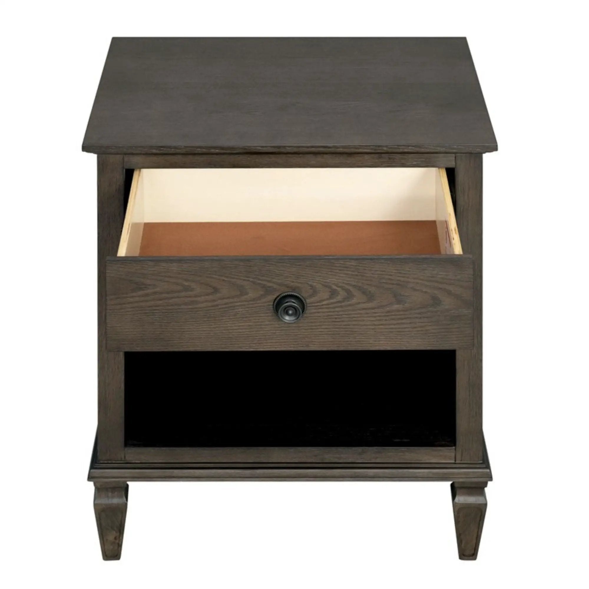 Victoria - Nightstand With Open Storage by HouseOfZazla