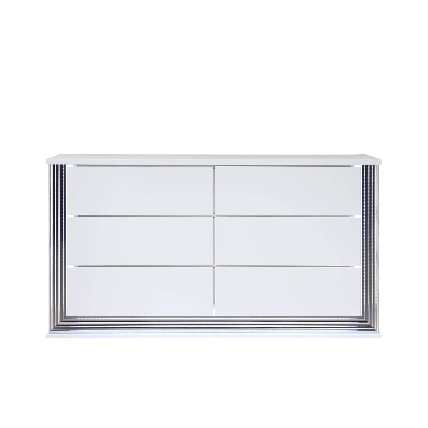 Moon - 5 Pieces Bedroom Set With LED Accent by Unique Piece Furniture