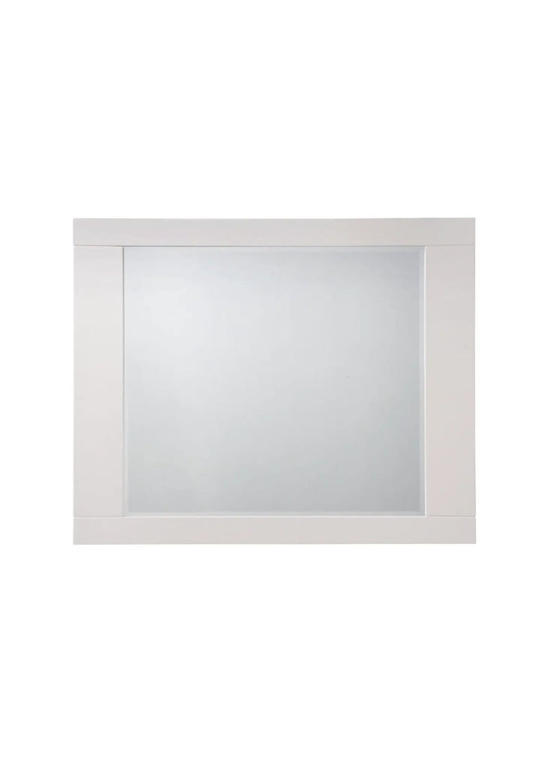 Naima II - High Gloss Mirror - White by Unique Piece Furniture