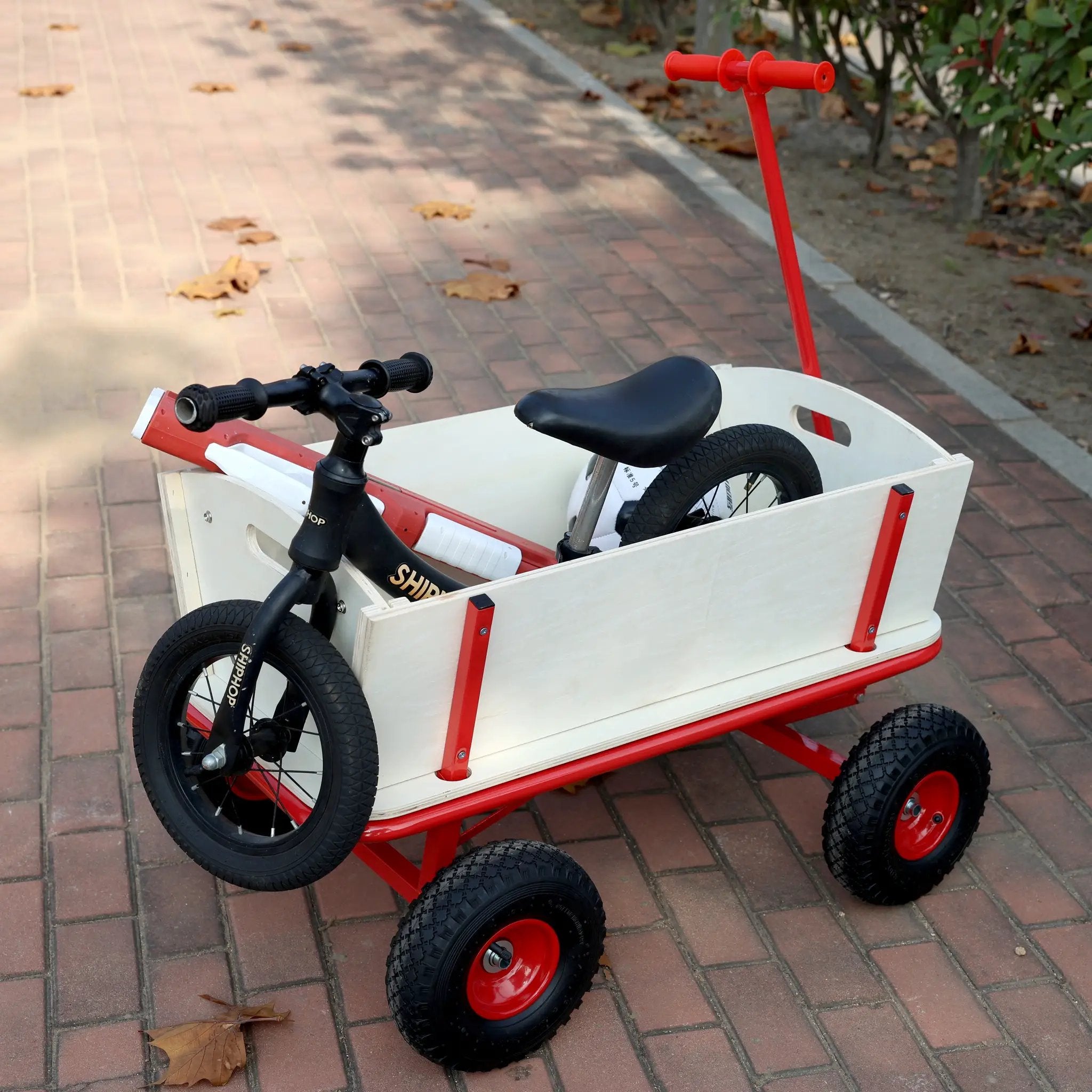 Wooden Carriage Outdoor Stroller by HouseOfZazla