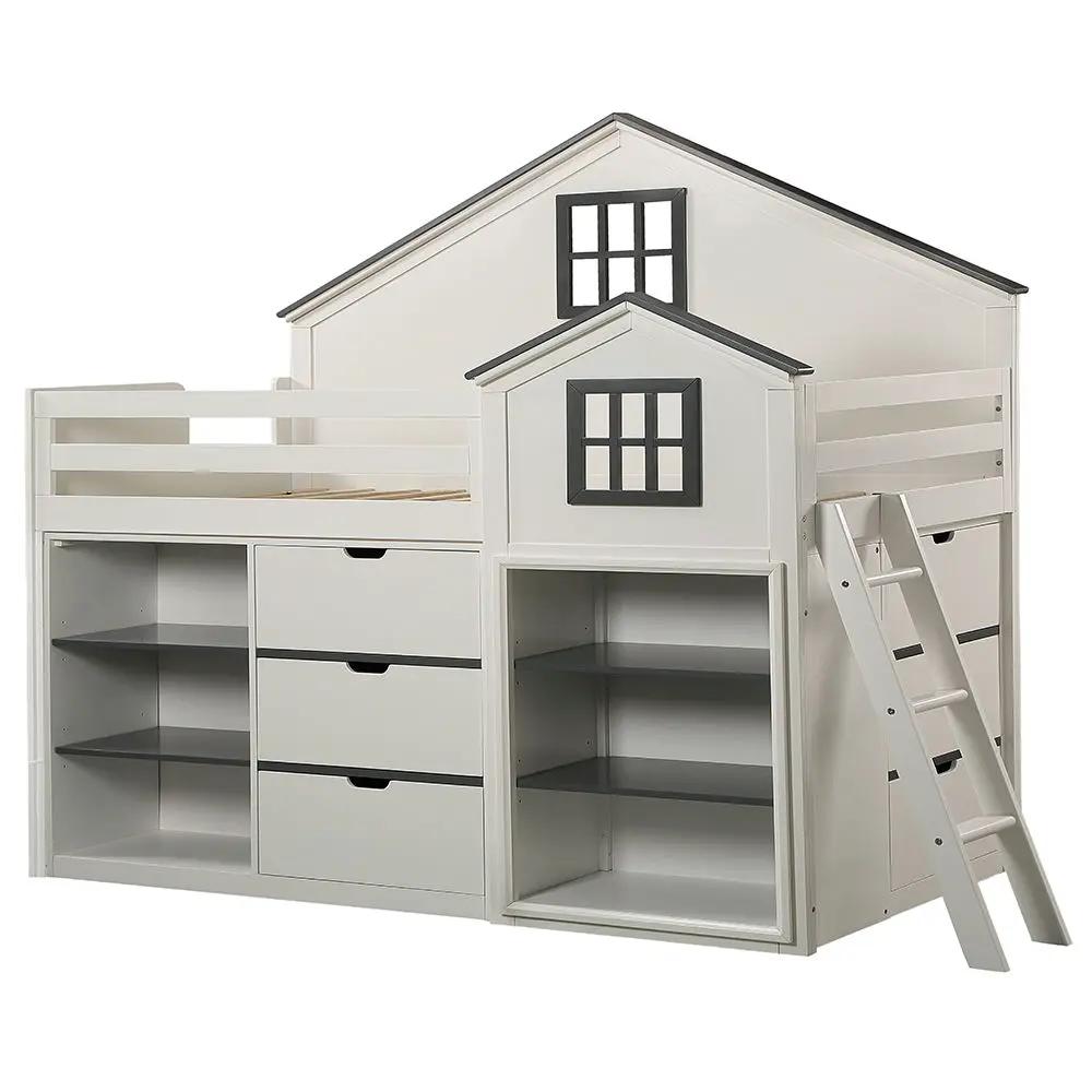 Ratana - Cabinet - Gray & White by Unique Piece Furniture