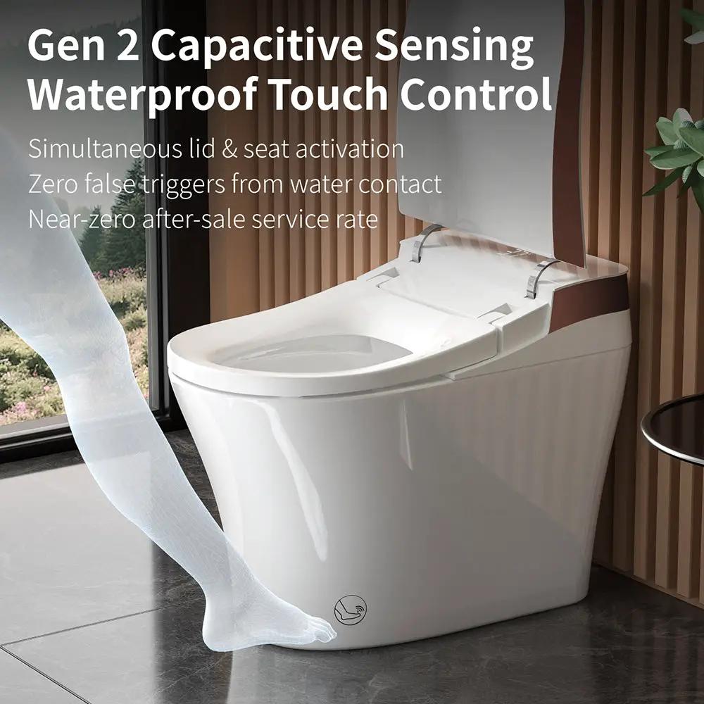 Smart Toilet Bidet with Auto Open Close by HouseOfZazla