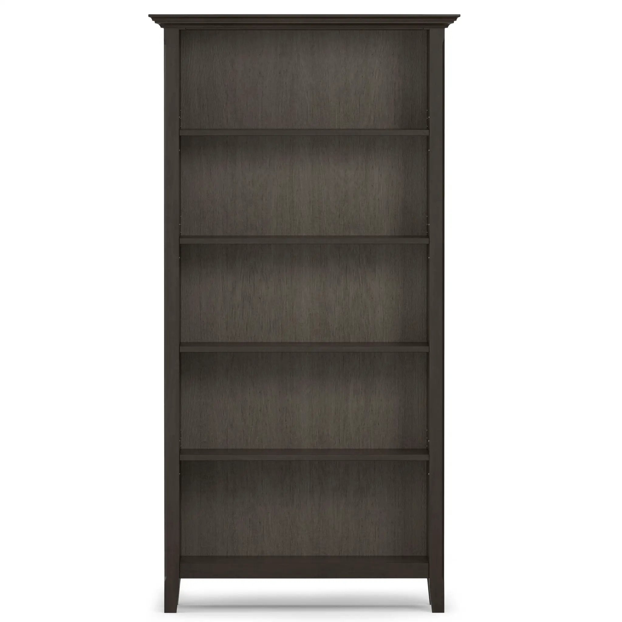 Amherst - 5 Shelf Bookcase, Handcrafted by HouseOfZazla
