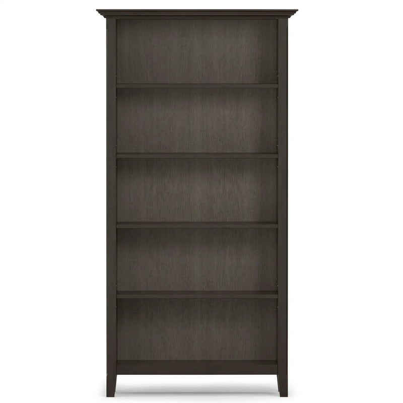 Amherst - 5 Shelf Bookcase, Handcrafted by HouseOfZazla