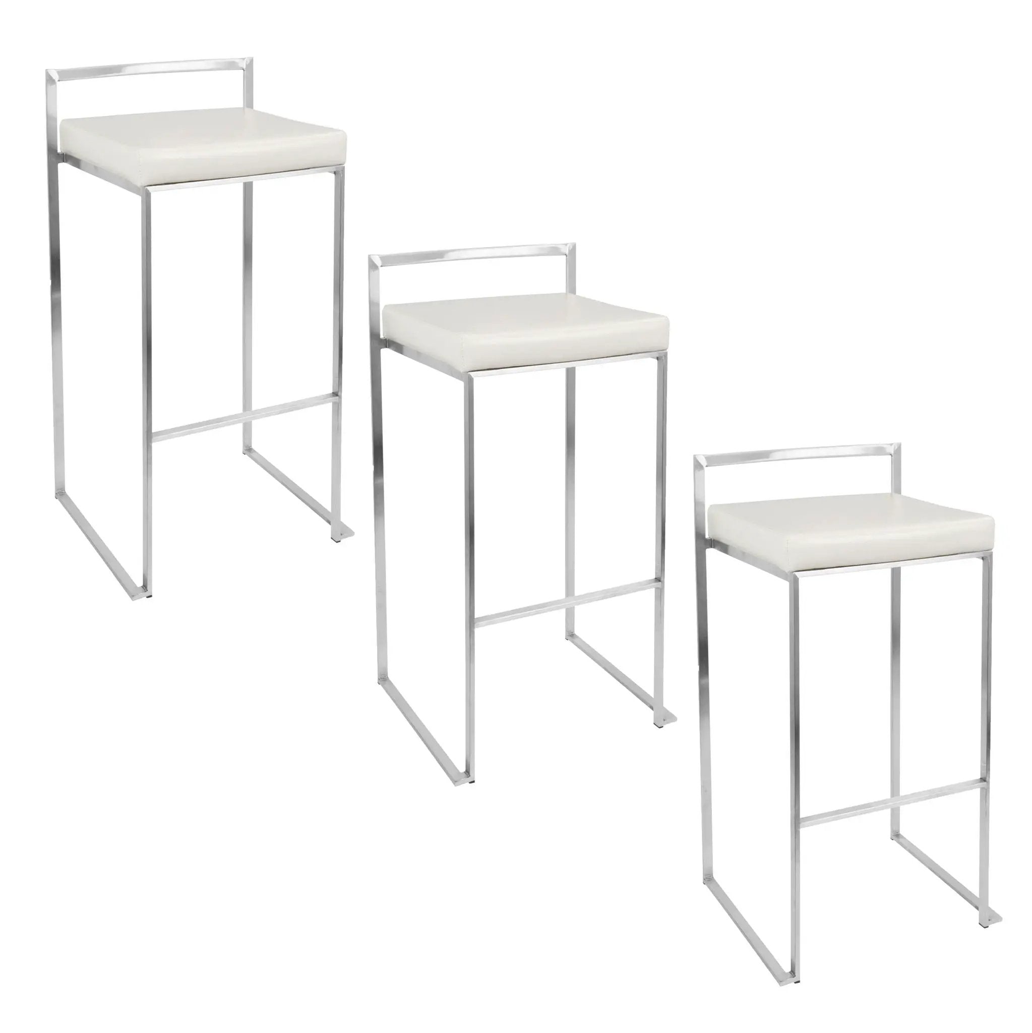 Fuji - Contemporary And Elegant Design Stackable Barstool by Unique Piece Furniture