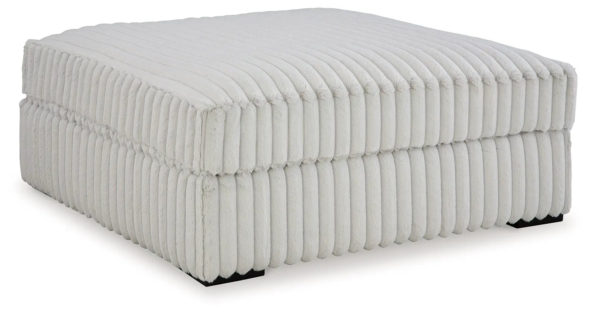Stupendous - Oversized Accent Ottoman - Alloy by Unique Piece Furniture