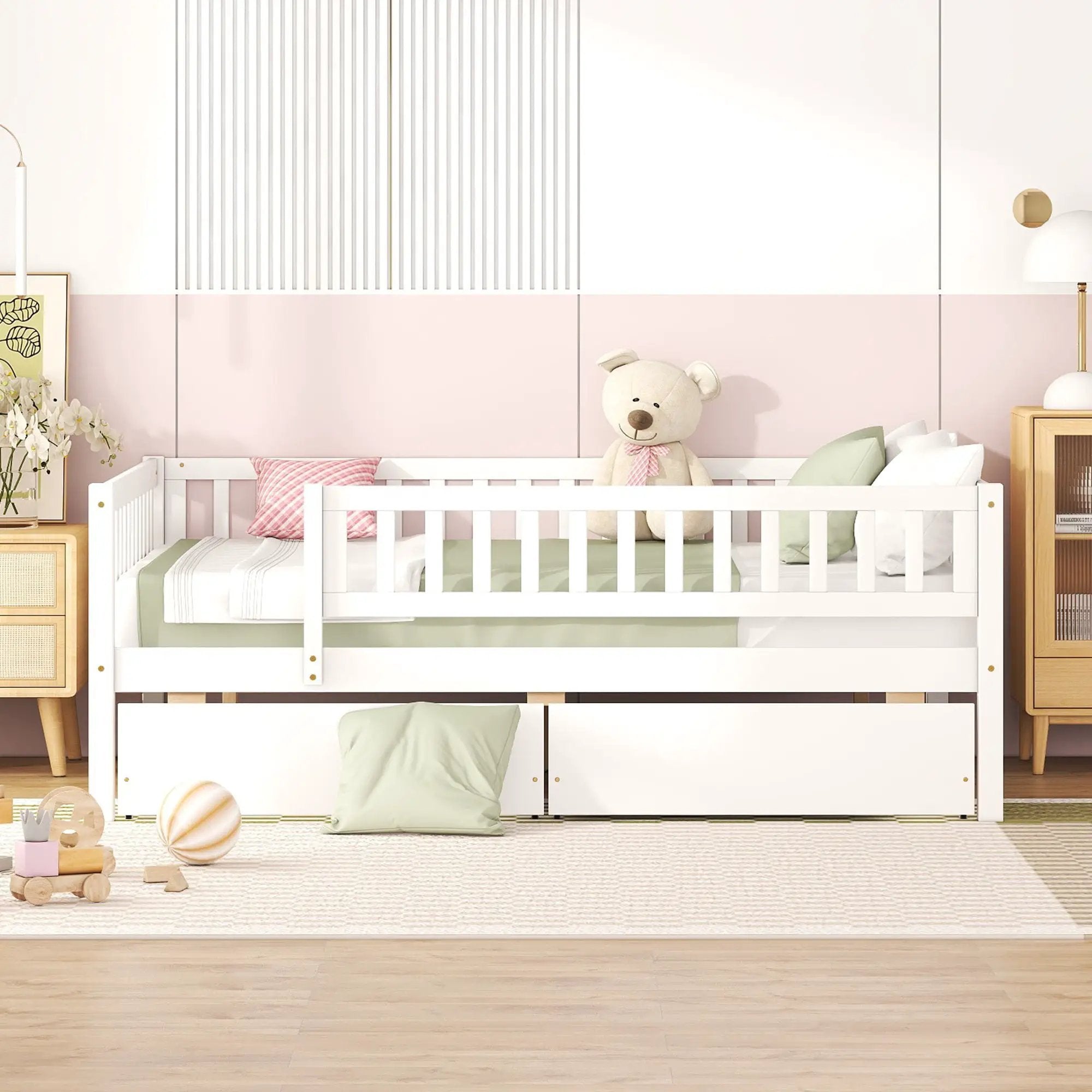 Multi Functional Wooden Daybed Bed by Unique Piece Furniture
