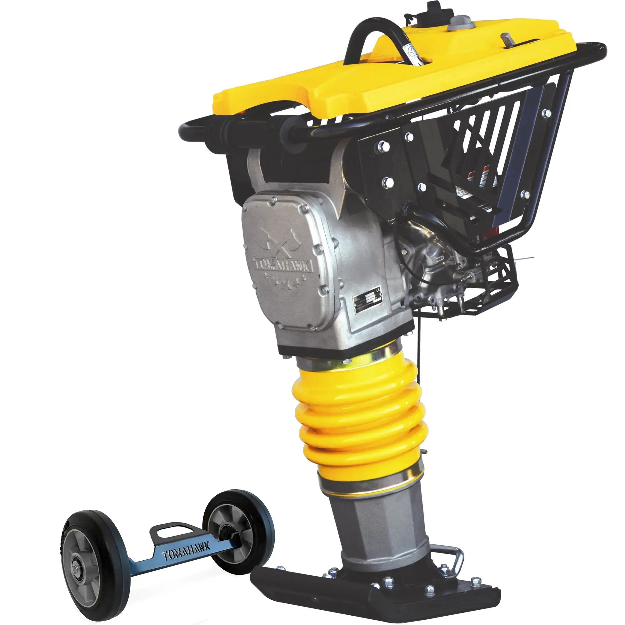 3.6HP Honda Vibratory Rammer Jumping Jack Tamper with Honda GXR120 Engine Impact Force 3,550 lbs/ft by Tomahawk Power