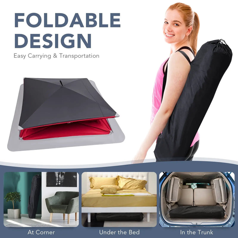 3-person Portable Pop-up Ice Shelter Fishing Tent with Bag by DirectDeals