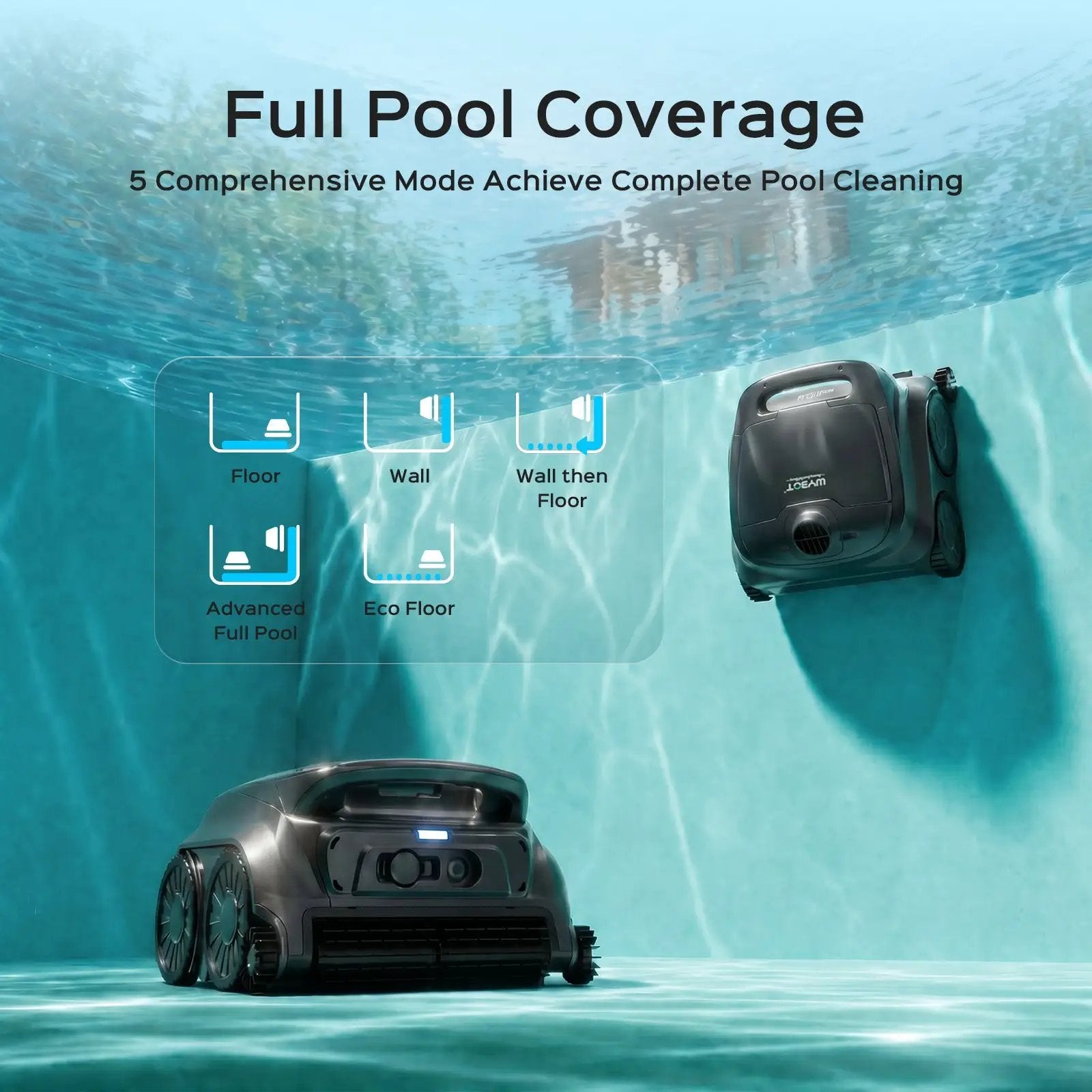 WYBOT B1 Cordless Robotic Pool Cleaner by WYBOT