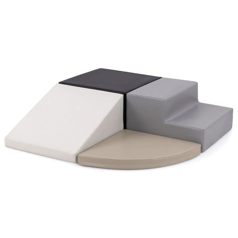 4-Piece Climb and Crawl Foam Block Play Set for Infant Baby by DirectDeals