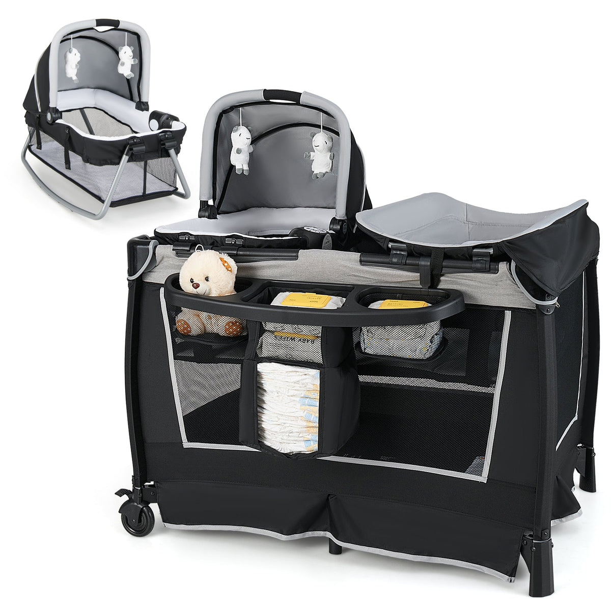4-in-1 Convertible Portable Baby Play, photo 9 of 10