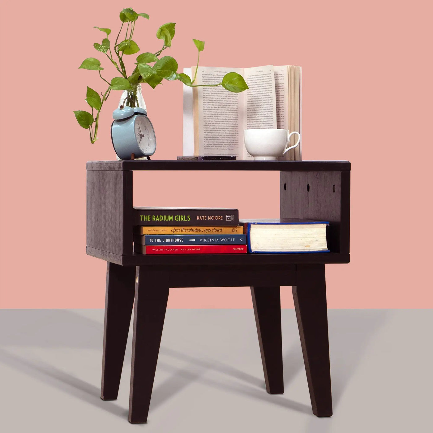 Serena Solid Wood Nightstand by Megsu