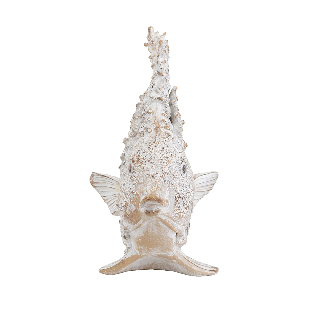 11x6.3x9.8" Decorative Polyresin Angelfish Sculpture by HouseOfZazla