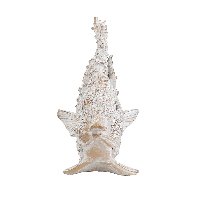 11x6.3x9.8" Decorative Polyresin Angelfish Sculpture by HouseOfZazla
