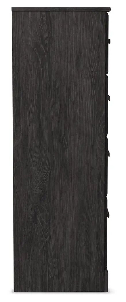 Belachime - Four Drawer Chest - Charcoal by Unique Piece Furniture