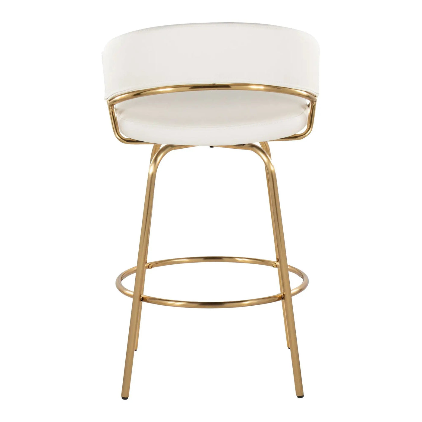 Jie - Glam Fixed Height Counter Stool (Set of 2) by HouseOfZazla