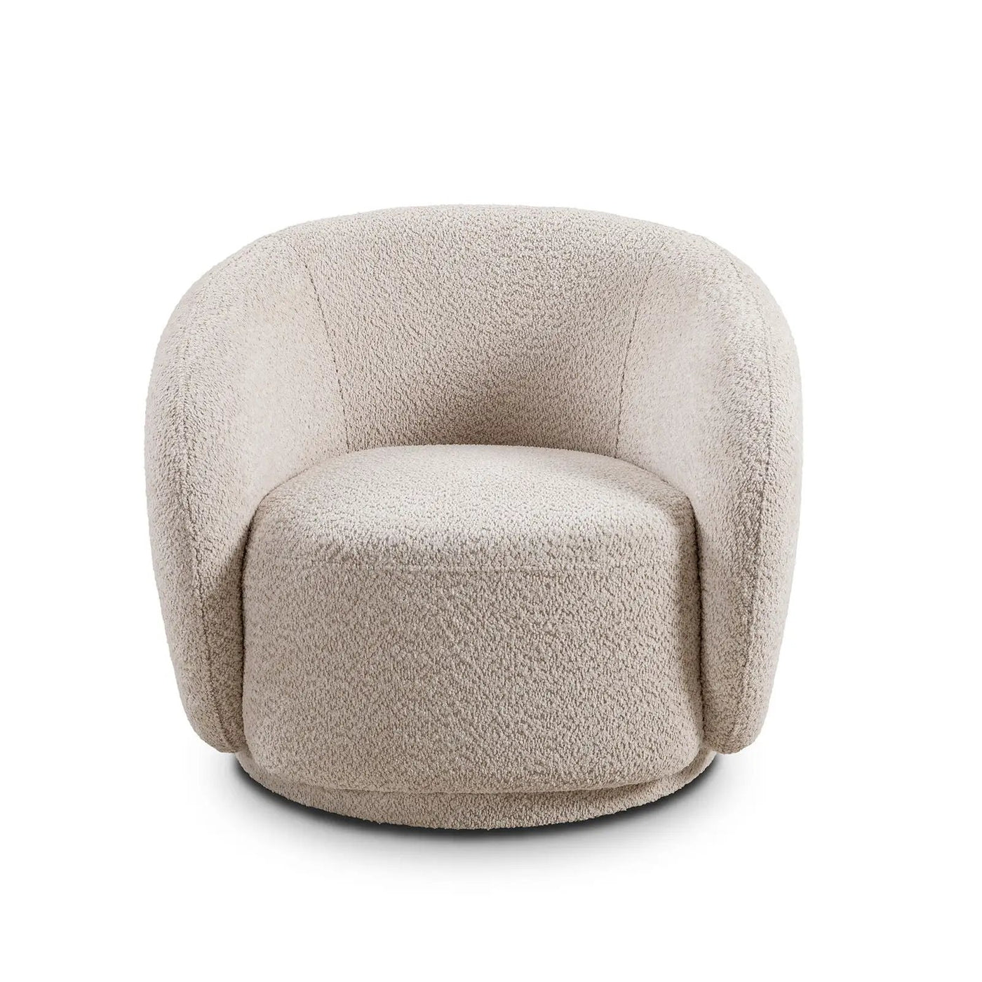 Swivel Accent Upholstered Barrel Chair by Unique Piece Furniture