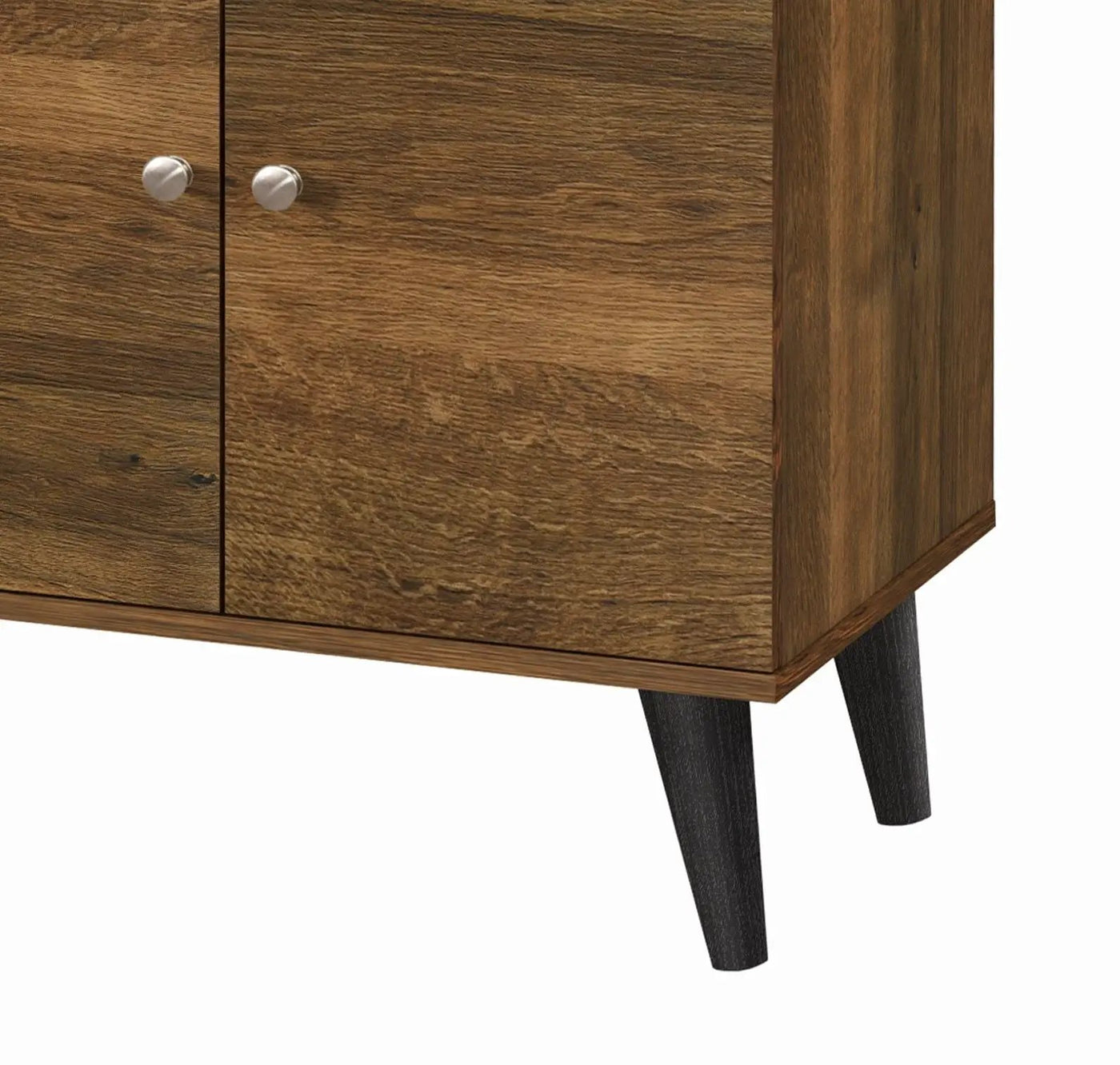 Amidon - TV Stand, With 2 Storage Shelves And 1 Cabinet by Unique Piece Furniture