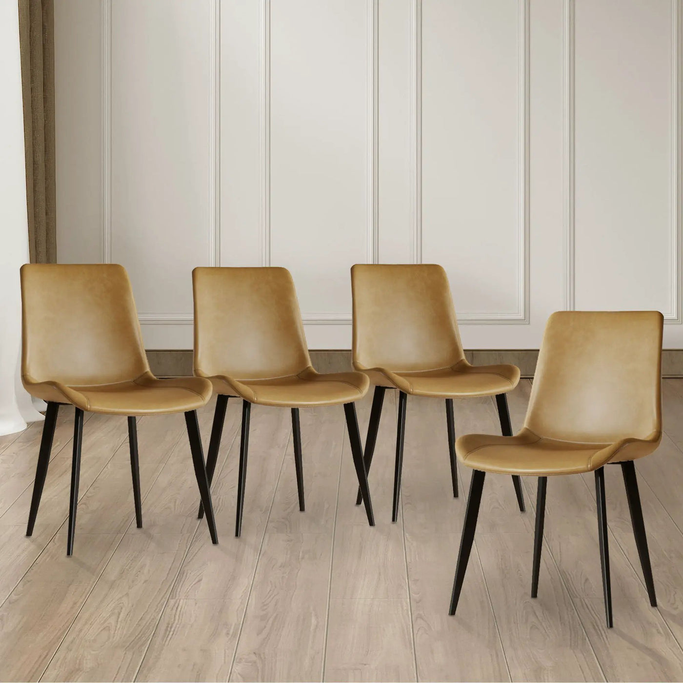 Modern Dining Chair With Carbon Steel Legs by HouseOfZazla