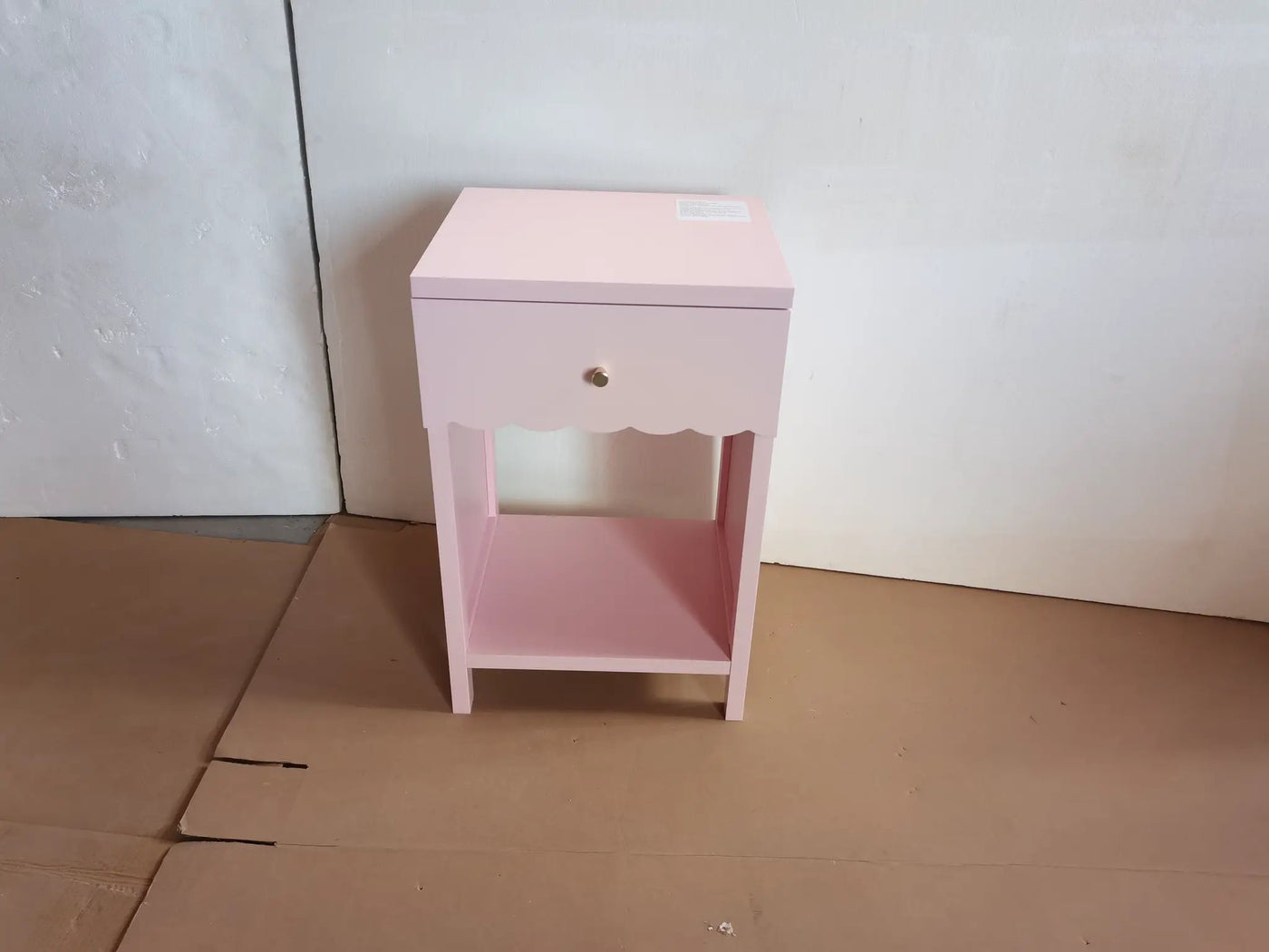 Modern Nightstand with Drawer and Open Shelf by HouseOfZazla