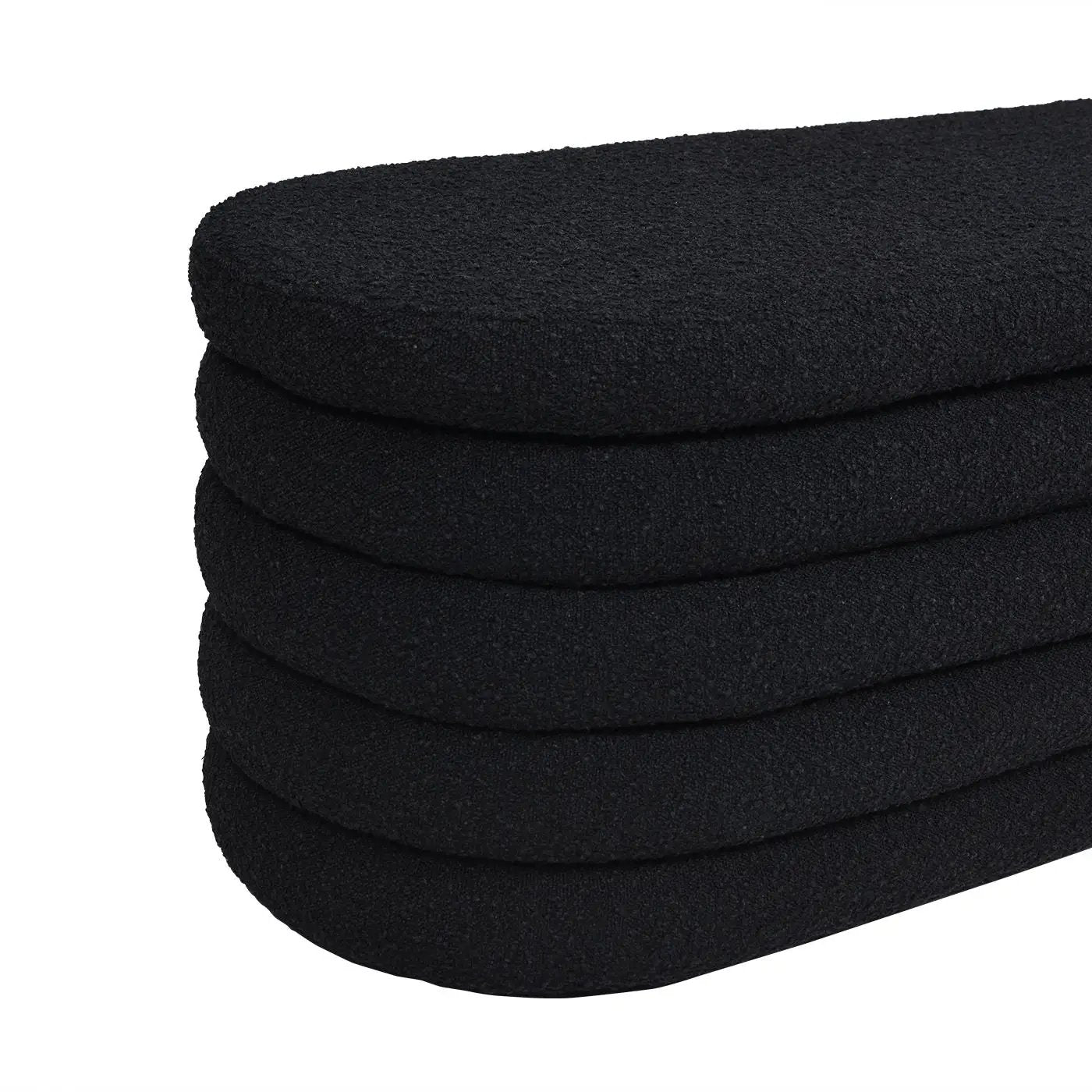 Fuji - Upholstered Oval Storage Bench by Unique Piece Furniture