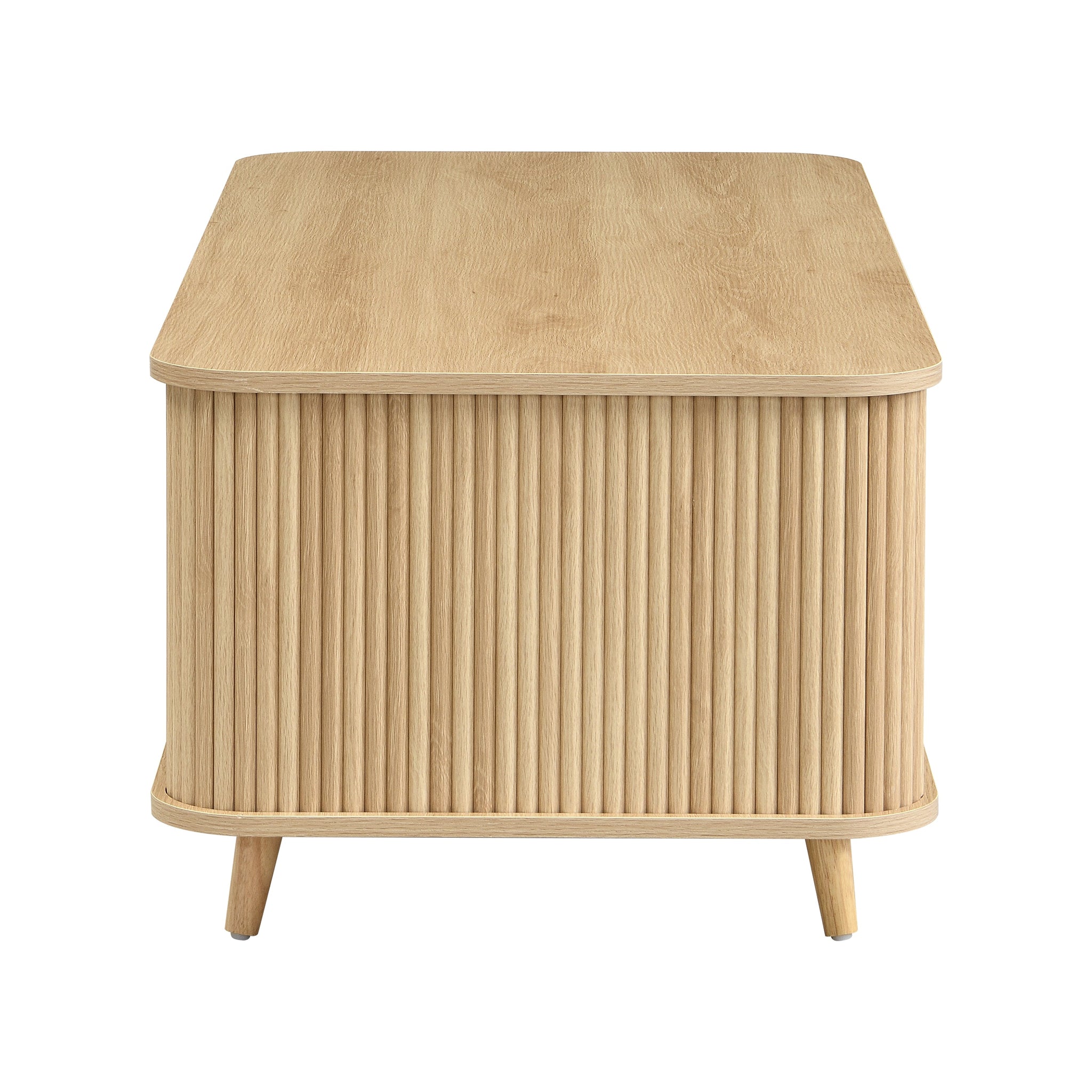 Mid-Century Modern Coffee Table with Storage by HouseOfZazla