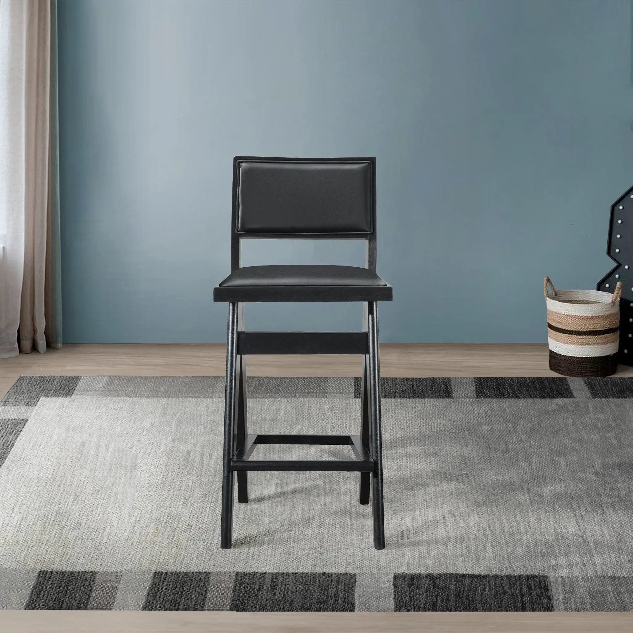 Keira - Bar Stool (Set of 2) - Black by Unique Piece Furniture