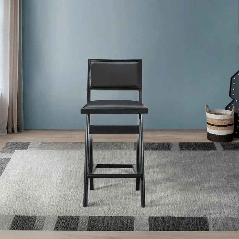 Keira - Bar Stool (Set of 2) - Black by Unique Piece Furniture