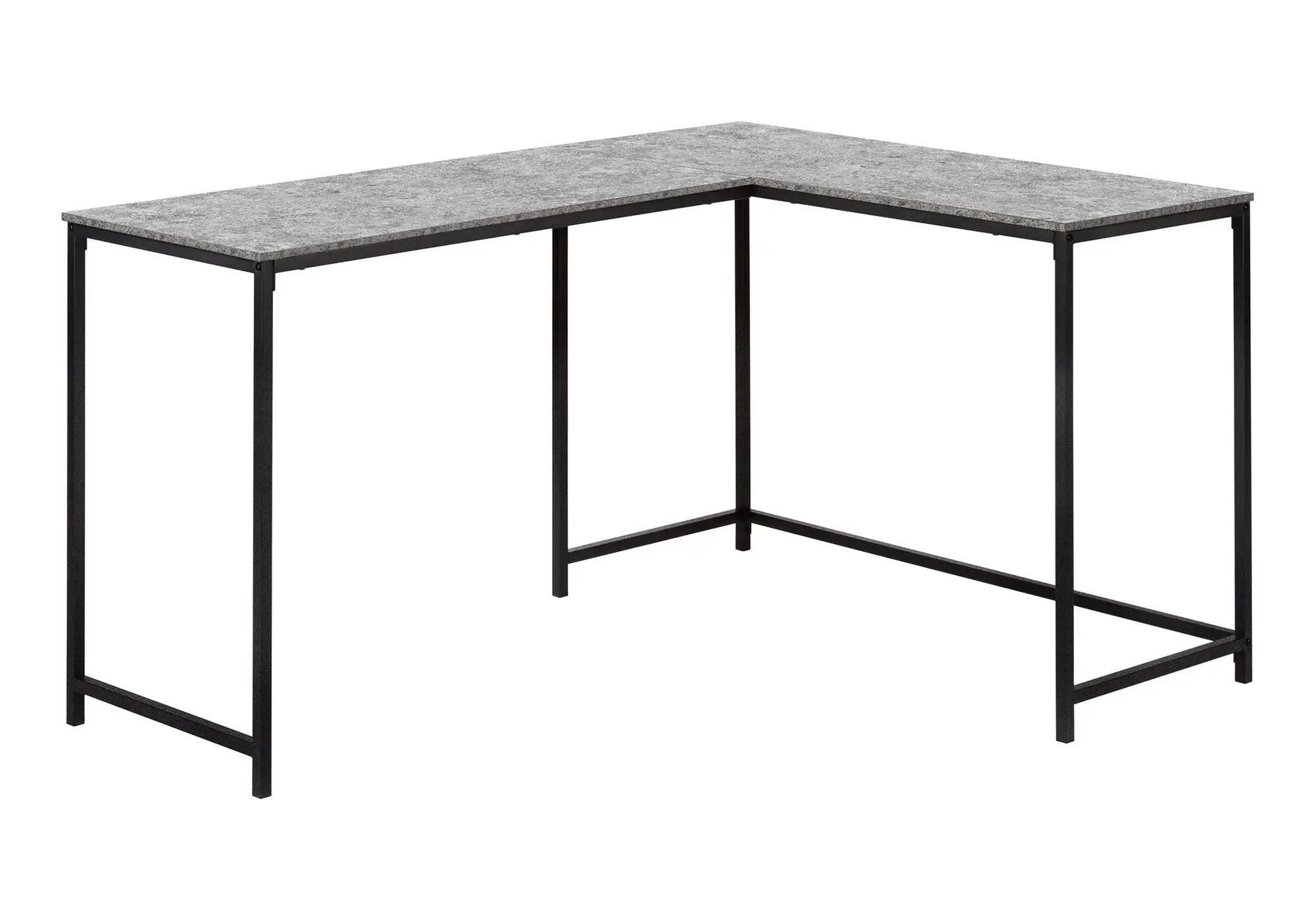 Contemporary L-Shaped Computer Desk for Home Office by HouseOfZazla