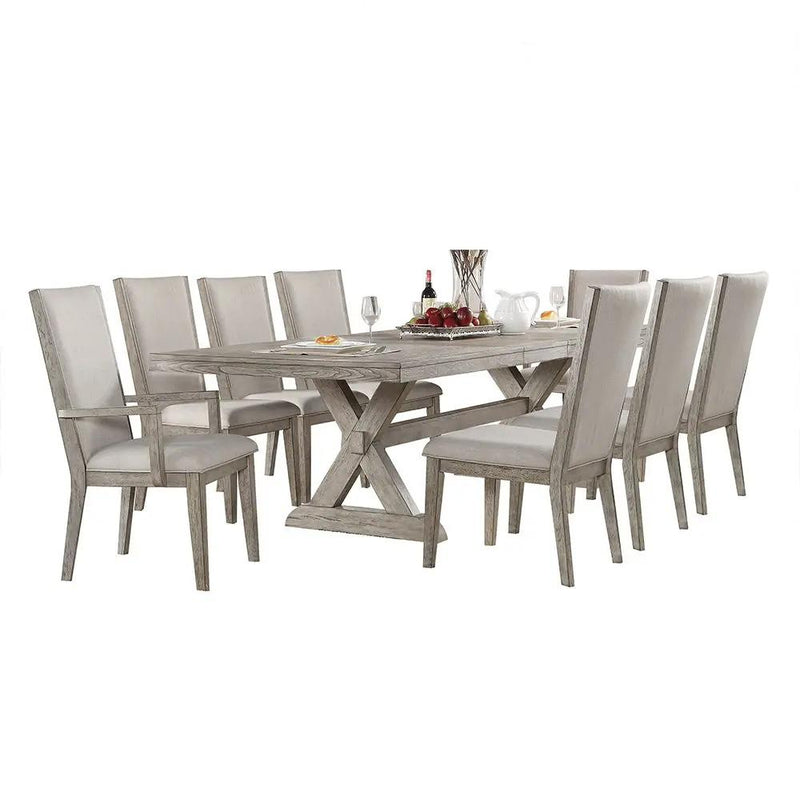 Rocky - Dining Table - Gray Oak by Unique Piece Furniture