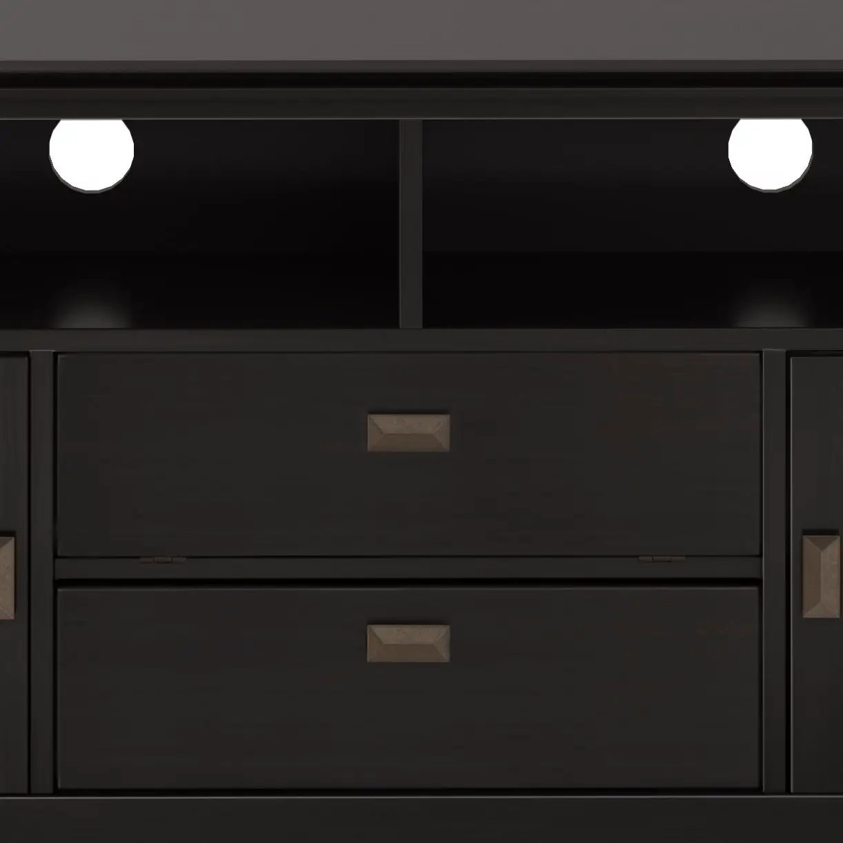 Artisan - TV Media Stand - Hickory Brown by HouseOfZazla