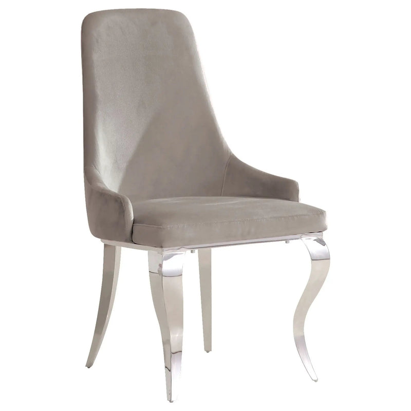 Luxury Upholstered Back Dining Chairs (Set of 2) by HouseOfZazla