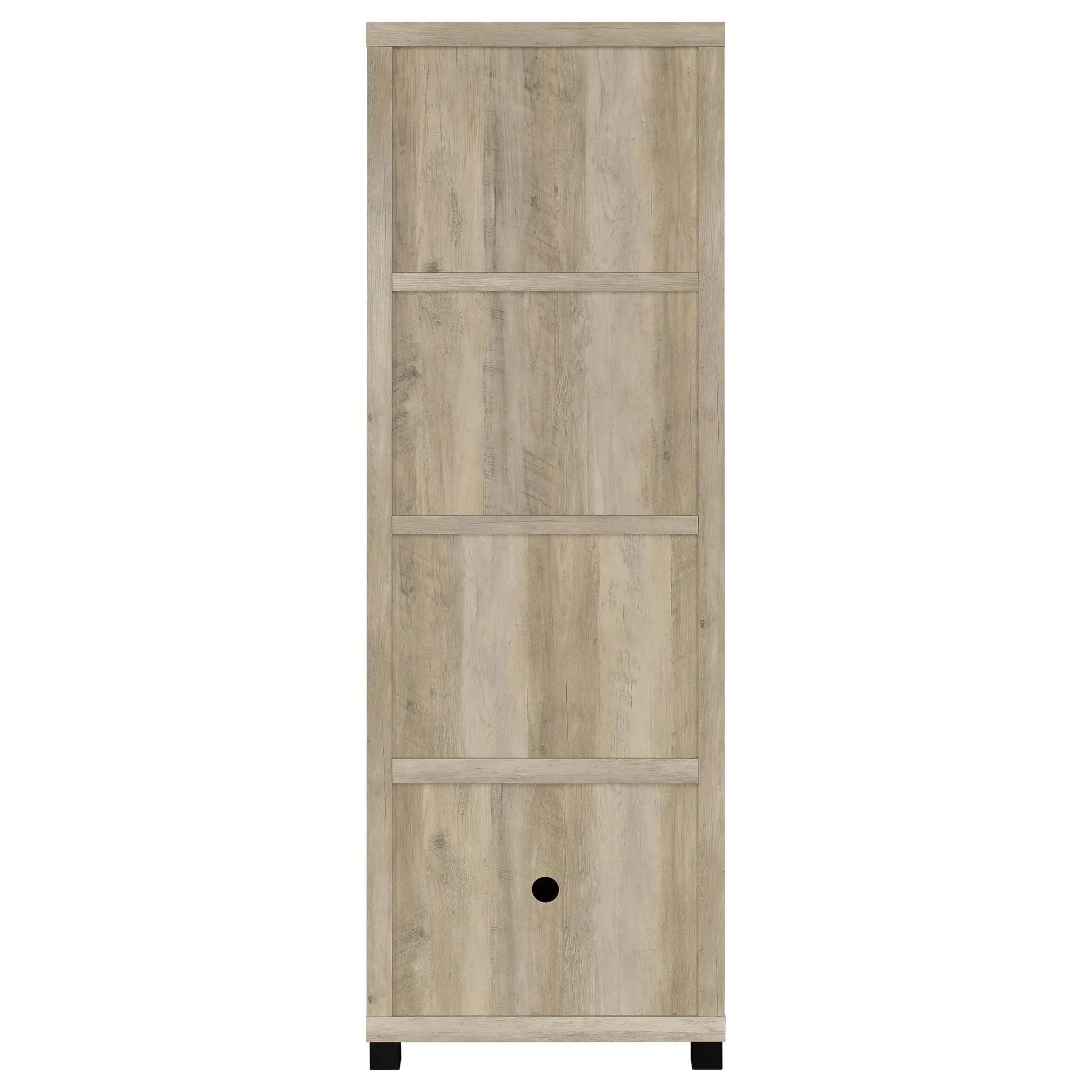 Heron - 3 Piece TV Entertainment Center - Natural