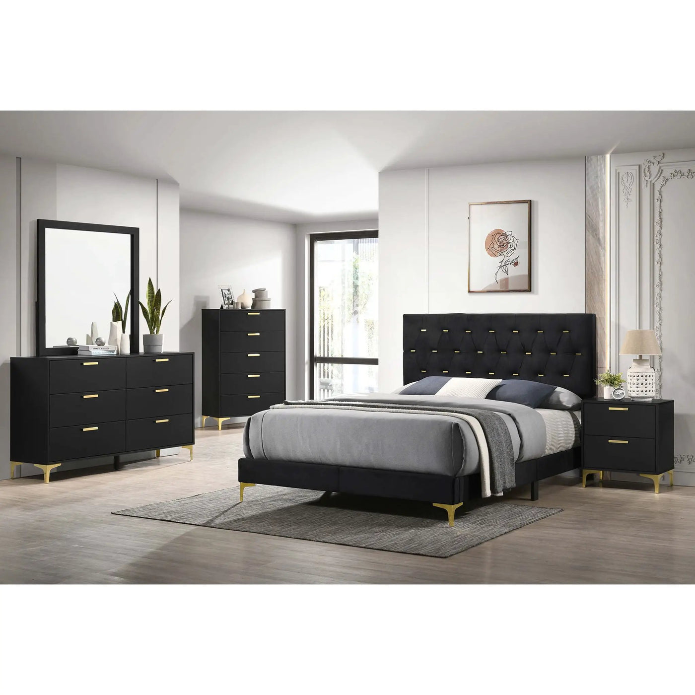 James - Panel Bed by HouseOfZazla