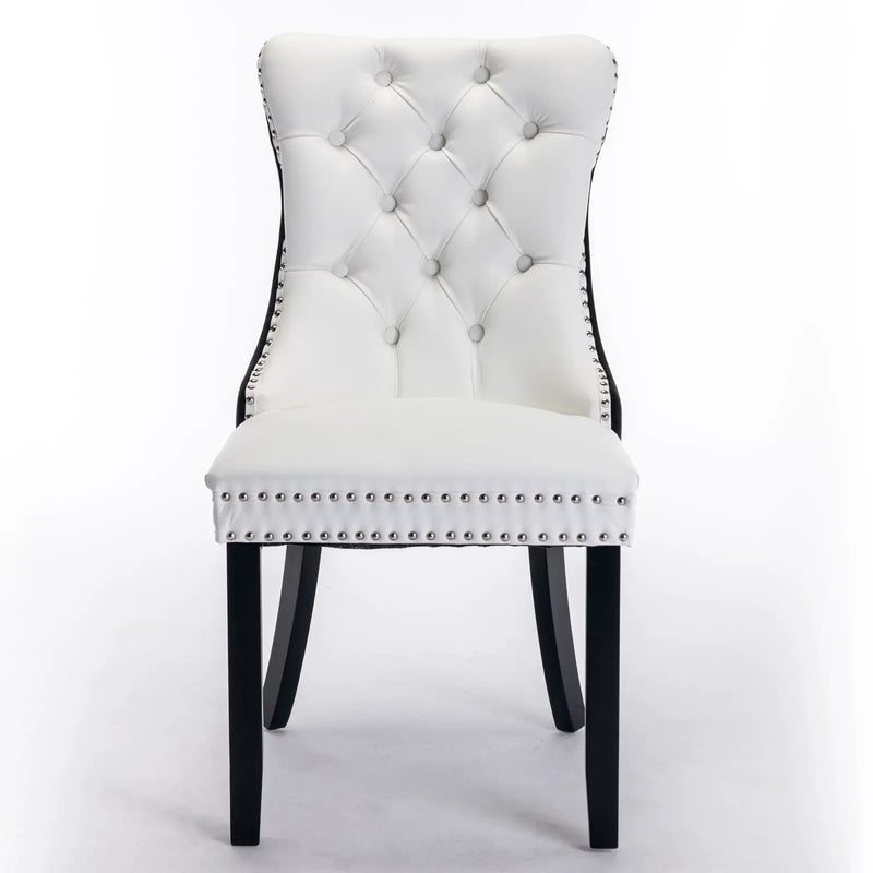 Nikki - Modern Upholstered Dining Chair (Set of 2) by HouseOfZazla