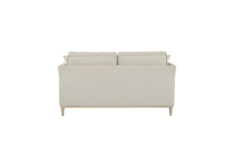 Loveseat With 2 Reversable Cushions And 2 Pillows - Off White by Unique Piece Furniture