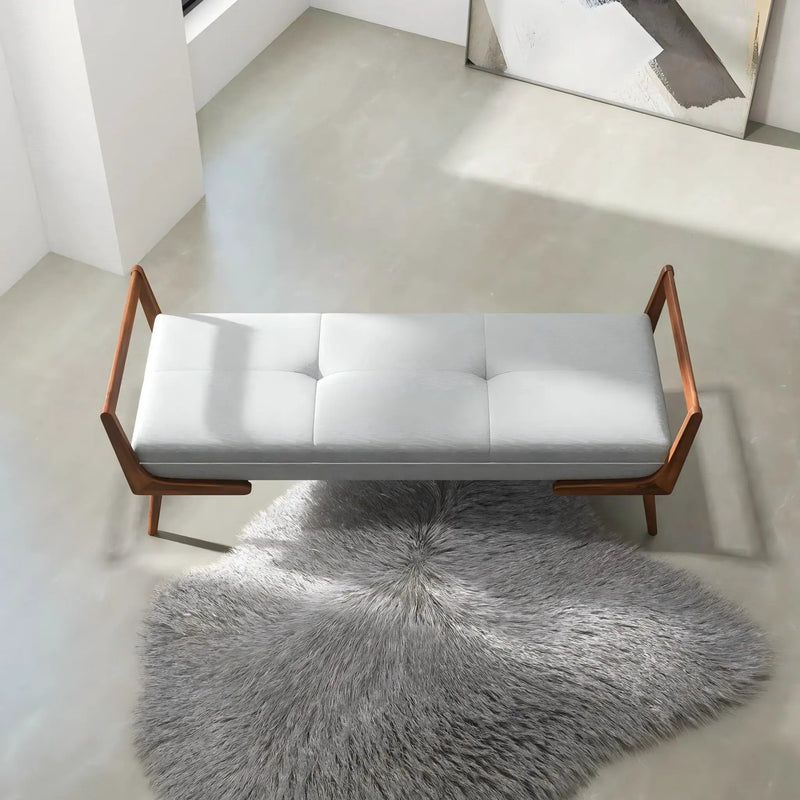 Cora - Bench - Gray by HouseOfZazla
