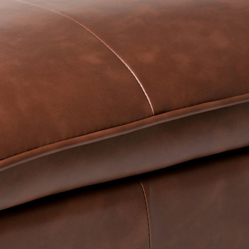 Emily - Storage Ottoman - Cognac by Unique Piece Furniture