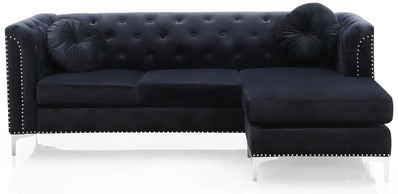 Pompano - Micro Suede Sofa Chaise by Unique Piece Furniture