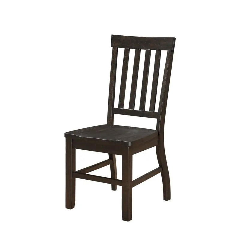 Maisha - Side Chair (Set of 2) - Rustic Walnut by Unique Piece Furniture
