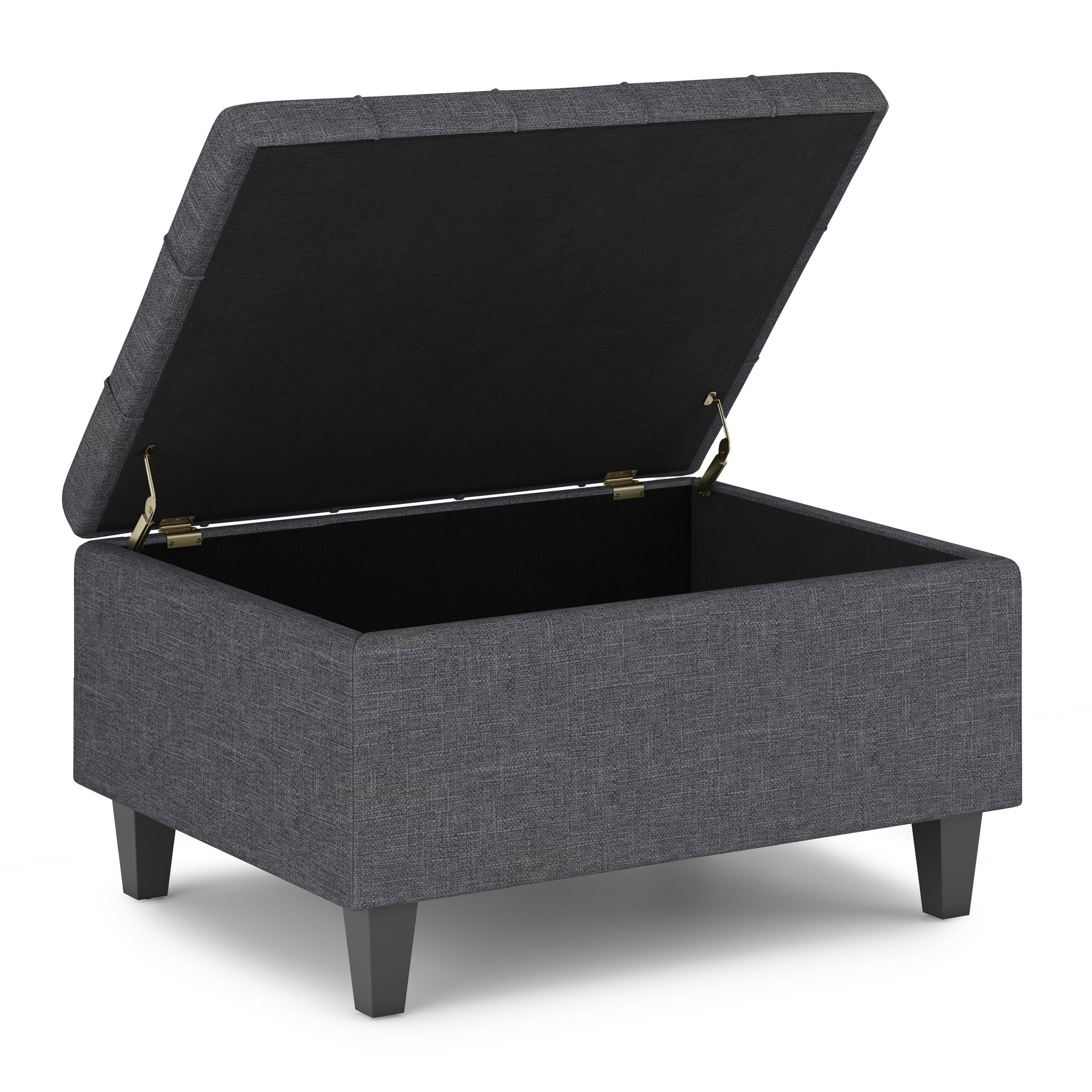 Harrison - Upholstered Coffee Table Storage Ottoman by HouseOfZazla