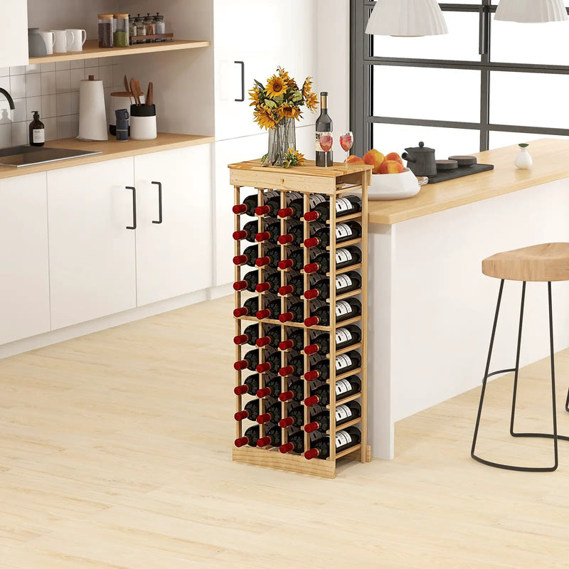 40 Bottles Modular Wine Rack by DirectDeals
