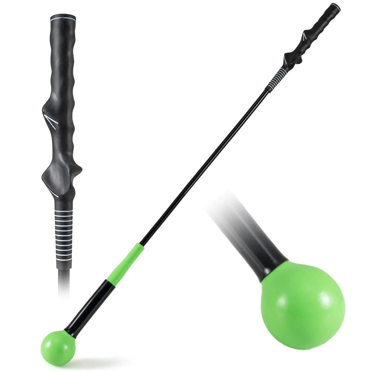 40 Inch Golf Swing Trainer Aid with Weighted Head for Grip Rhythm Balance, photo 7 of 16