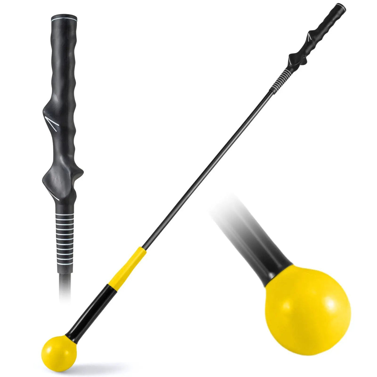 40 Inch Golf Swing Trainer Aid with Weighted Head for Grip Rhythm Balance, photo 8 of 16