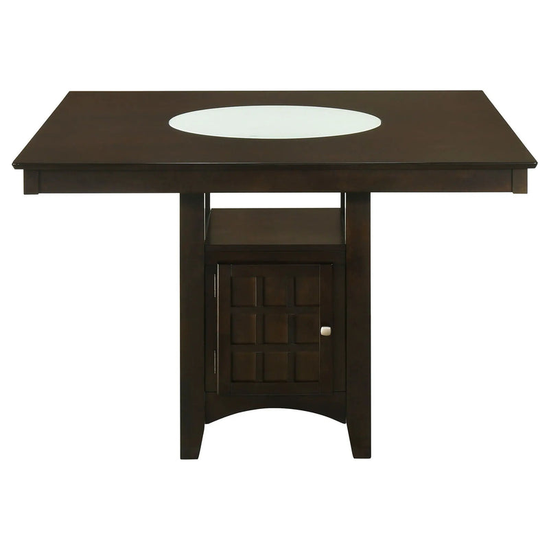 Gabriel 9-piece Square Counter Height Dining Set Cappuccino by Unique Piece Furniture