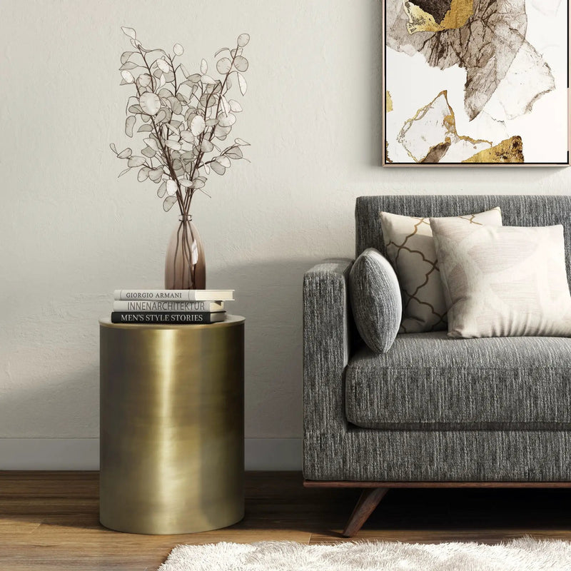 Corbin - Handcrafted Metal Side Table by Unique Piece Furniture