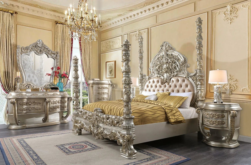 Danae - Mirror - Champagne & Gold by Unique Piece Furniture