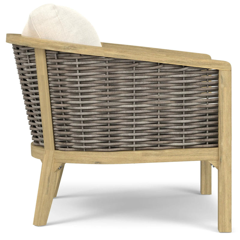 Parkside - Outdoor Conversation Chair (Set of 2) - Natural by HouseOfZazla