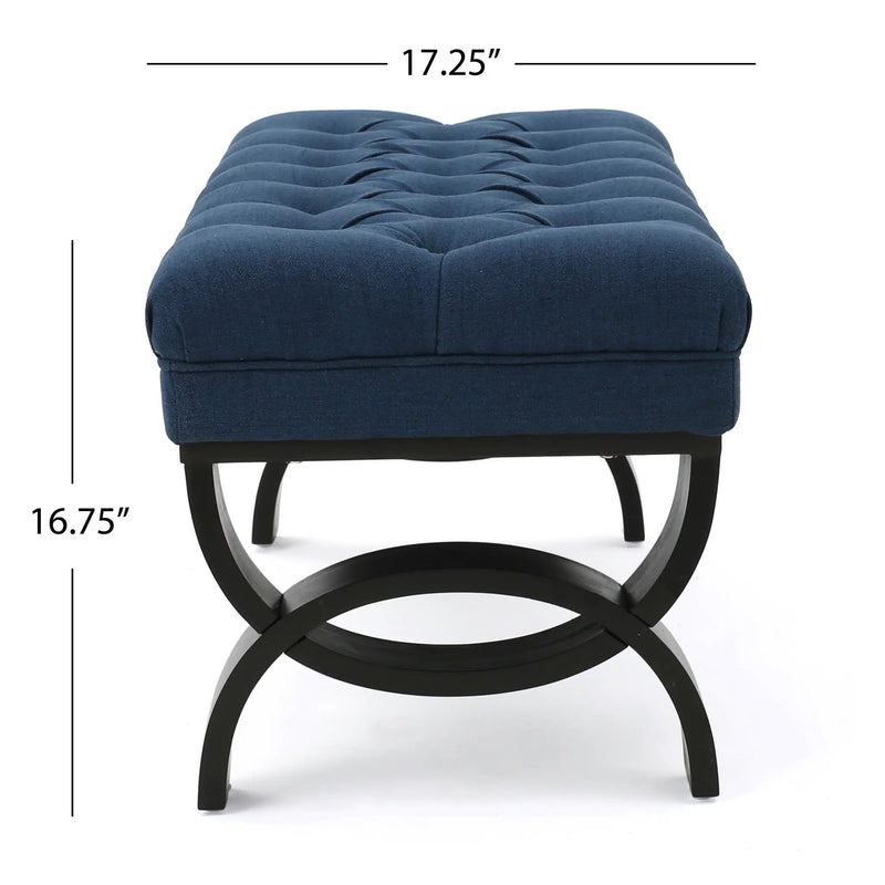 Hilton Ottoman Bench Classic Style by HouseOfZazla